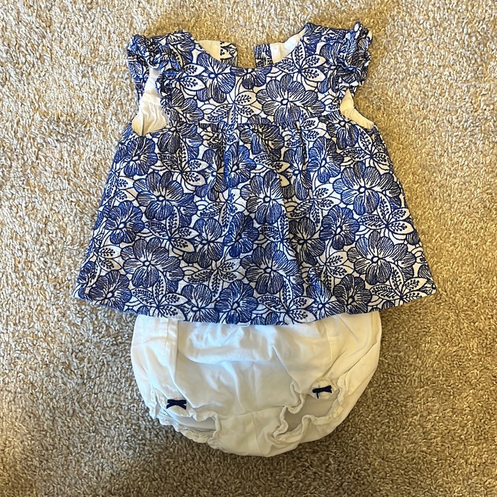 Janie and Jack 12-18 month two piece summer set
